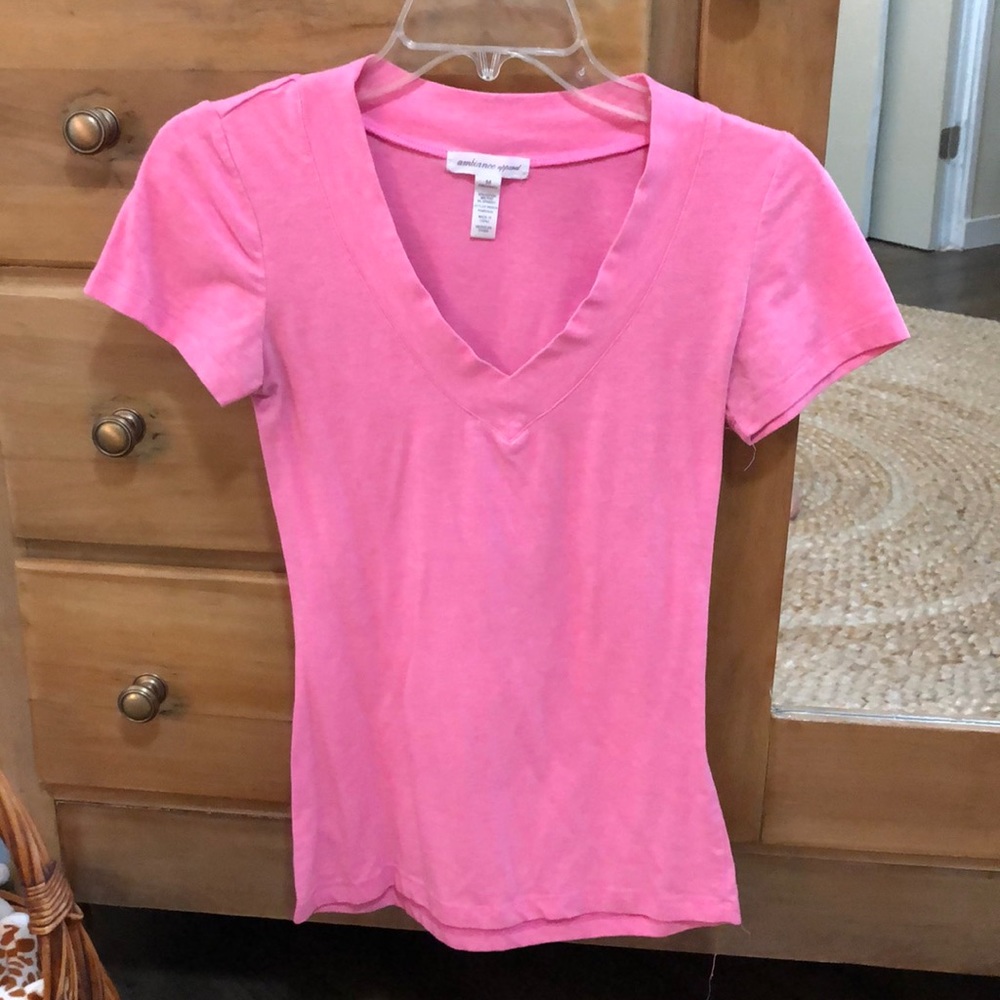 Hot pink top